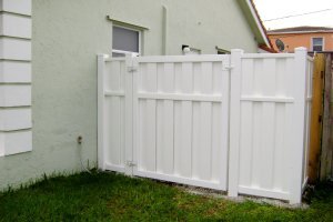 PVC fence