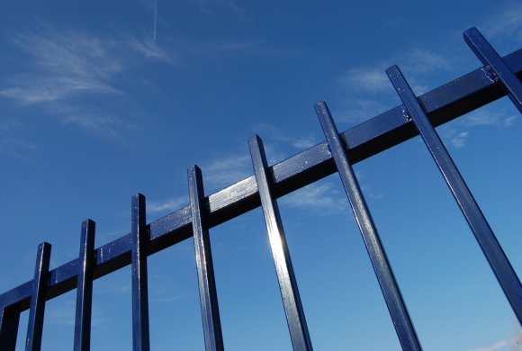 Metal fence