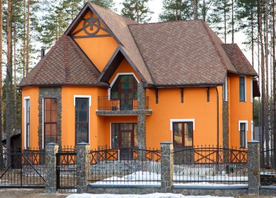 Beautiful House with fence