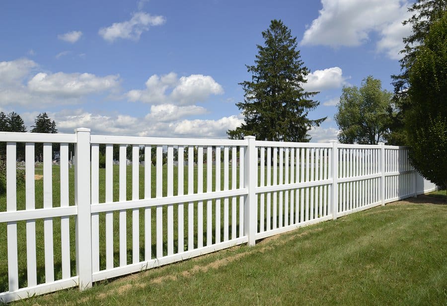 Vinyl fencing